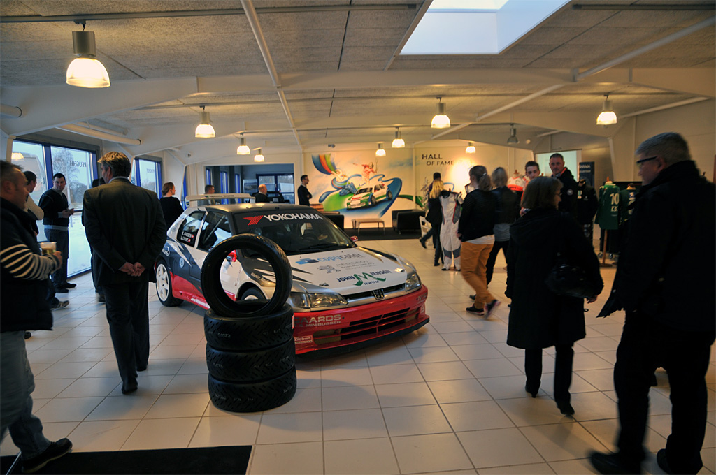 Sponsorarrangement hos Peugeot Slagelse
(Foto: Viggo Johansen)